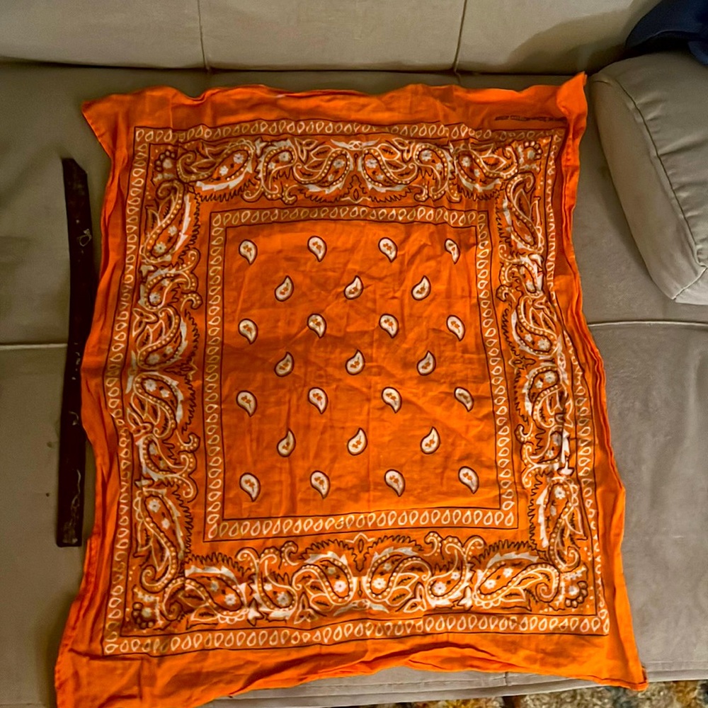 Orange Bandana